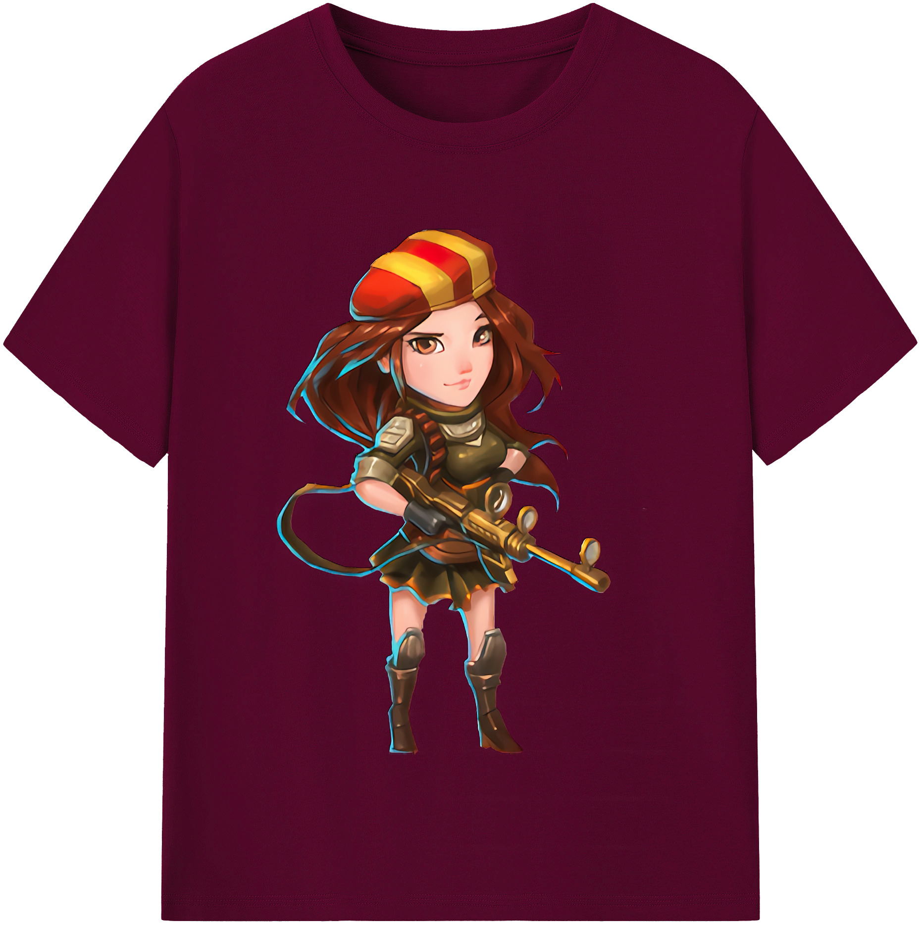 （画像用） リーグ・オブ・レジェンド League of Legends LOL レディースカジュアルプリントTシャツ（綿100％）